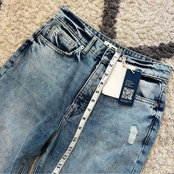 NWT Lovers + Friends Reece High Rise Slim Straight Jeans - Picture 7 of 13
